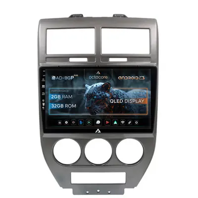 Navigatie Jeep Compass Patriot (2006-2010), Android, P-Octacore 2GB RAM + 32GB ROM, 10.1 Inch - AD-BGP10002+AD-BGRKIT295