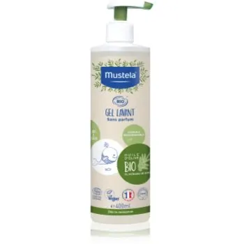 Mustela BIO gel de duș pentru corp și păr pentru nou-nascuti si copii