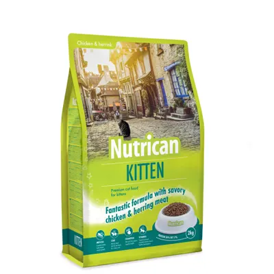 Hrana uscata pentru pisici Nutrican Cat Kitten 2 kg