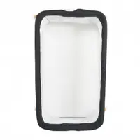 Patut pentru bebelusi Moni Kalinihta Premium Black 90x53x74 cm, cu suport pentru accesorii,plasa insecte si saltea inclusa, recomandat de la nastere pana la o greutate de maxim 11 kg