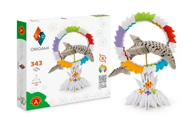 Kit origami 3D - Dolphin