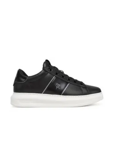 Tenisi barbati - 305614513 - piele naturala - negru