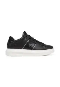Tenisi barbati - 305614513 - piele naturala - negru