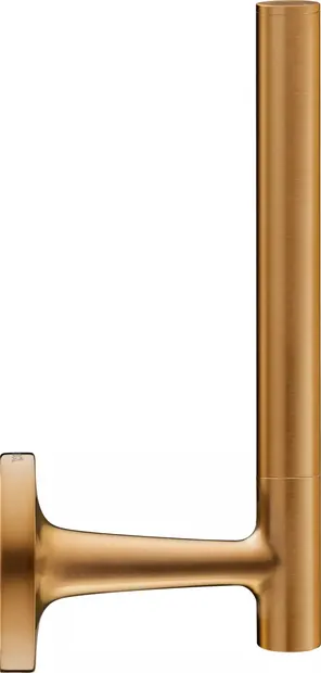Rezerva hartie igienica Duravit Starck T 0099390400, montare pe perete, metal, Bronz mat