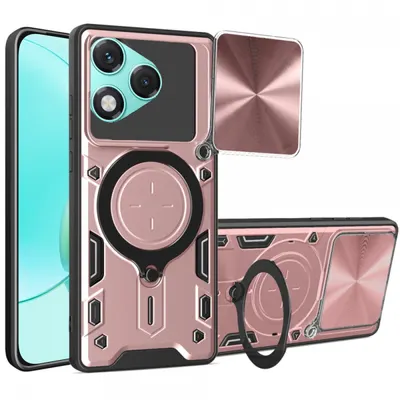 Husa pentru Honor 400 Lite, Techsuit, CamGuard Pro, Roz Aurie
