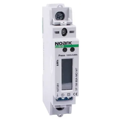 Contor de energie Ex9EM 1P 1M 80A MO MT, comunicatie ModBus, Multi-tarif Noark107281