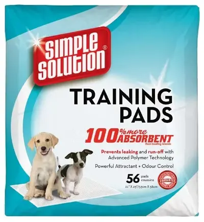 Simple Solution Training Pads, 55 x 56 cm, 56 bucati