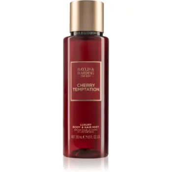 Baylis & Harding The Edit Cherry Temptation spray de corp parfumat pentru femei Cherry, Jasmin & Sandalwood