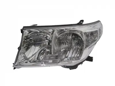 Far fata Stanga (H11 HB3, electric, fara motoras, culoare insert: argintiu, culoare semnalizator: transparent) potrivit TOYOTA LAND CRUISER 200