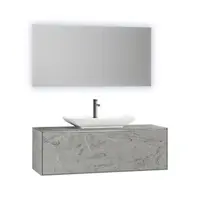 Set mobilier baie Orka Mono suspendat 3 piese macael 100 cm