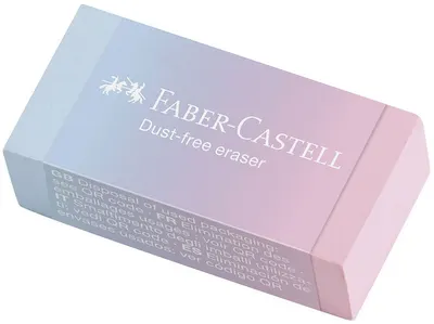 Radieră Faber-Castell - Dust Free Flow, model asortat