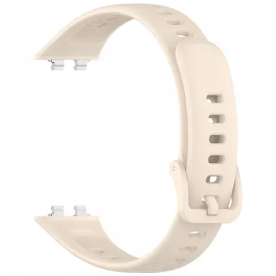 Curea Techsuit W081 pentru Huawei Band 11 / 11 Pro, Crem