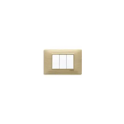 Placa ornament 1modul Vimar(Plana)wood maple