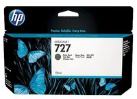 Cartuș de cerneală HP - 727, pentru Designjet t1500/t2500/t2530, Matte Black