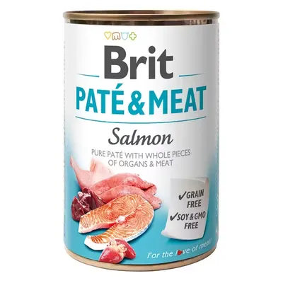 Brit Pate and Meat Salmon, 400 g