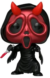 Figurină Funko POP! Movies: Ghost Face - Ghost Face (Devil Mask) (Metallic) (Special Edition) #2037
