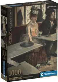 Puzzle Clementoni de 1000 piese - Doi în cafenea