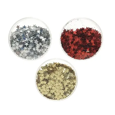 Sclipici - PVC Stars Shape - mai multe culori