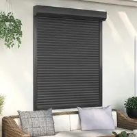 vidaXL Obturator rulant Antracit 120 x 150 cm Aluminiu și Poliuretan