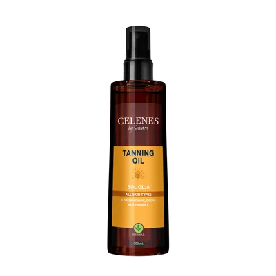 Ulei pentru bronzare Herbal, 200ml, Celenes