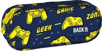 Penar oval școlar BackUp A - Game Zone, 1 fermoar