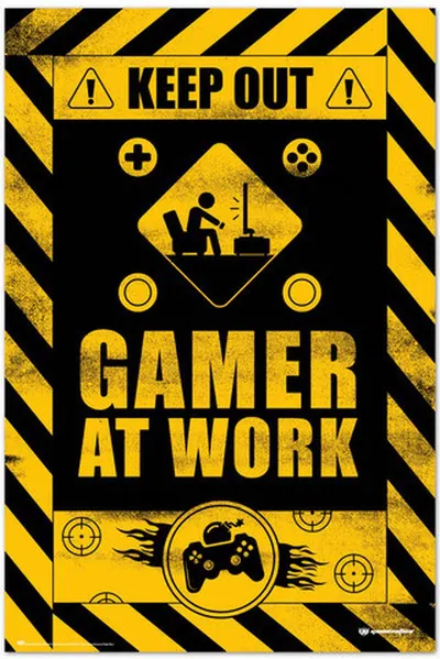 Poster Erik Games: Gameration - Gamer at Work