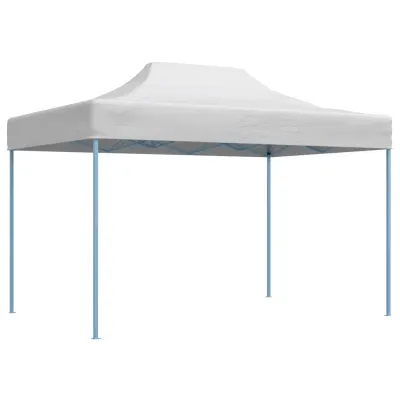 vidaXL Cort de petrecere pliabil profesional, alb, 280x410x315 cm, oțel
