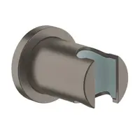 Suport para dus Grohe Rainshower 27074AL0, 1/2, universal, filet tata, suport, mat, Hard graphite