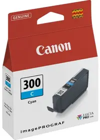 Cartuș cu cerneală Canon - PFI-300, pentru imagePROGRAF PRO-300, cyan