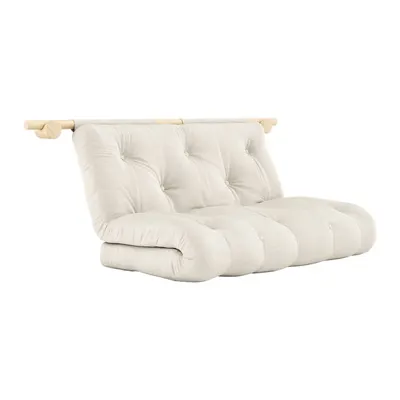 Canapea în culoare naturală extensibilă cu tapițerie din in 135 cm Hooked – Karup Design