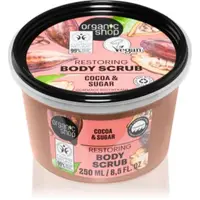 Organic Shop Body Scrub Cocoa & Sugar exfoliant pentru corp