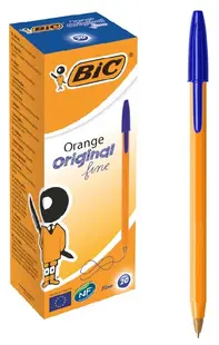 Pix BIC - Orange Fine, albastru, 20 buc