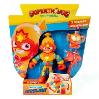Set 2 figurine, Superthings, Kazoom Power Mission Kids, Airblast si Hullaballoon