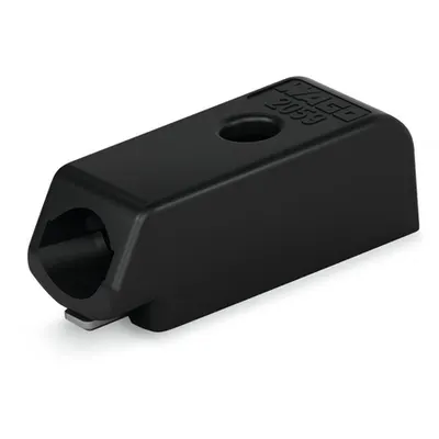 SMD PCB terminal block; 0.5 mm²; Pin spacing 3 mm; 1-pole; PUSH WIRE®; in tape-and-reel packaging; 0,50 mm²; black