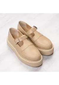 Pantofi din piele Celine - Bej