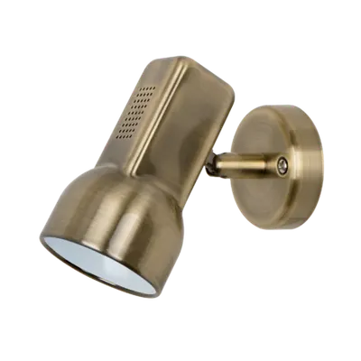 Spot Jim 1xe27 Auriu Antic D95mm
