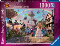 Puzzle Ravensburger din 1000 de piese - Look & Find 2: Circul Fermecat