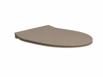 Capac vas wc cu soft close, quick release, crete mat, Hatria Planeta