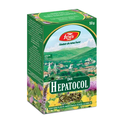 Ceai Hepatocol, 50g, Fares