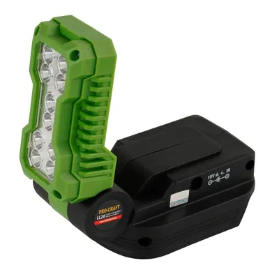 LL20 PROCRAFT – Reflector LED portabil pe acumulator LL20 PROCRAFT 500 lumeni, NU conține acumulator și încărcător