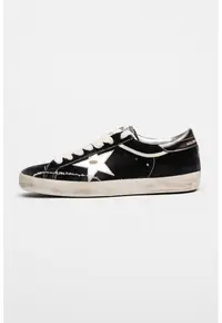 Pantofi sport Super Star din piele intoarsa si piele - Negru