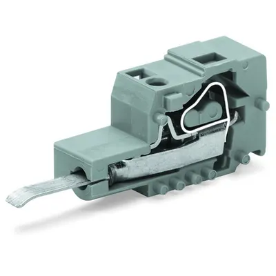 Testing plug module with contact stud; for 236 Series; Pin spacing 7.5 mm / 0.295 in