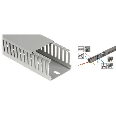 Canal cablu perforat 25x60mm