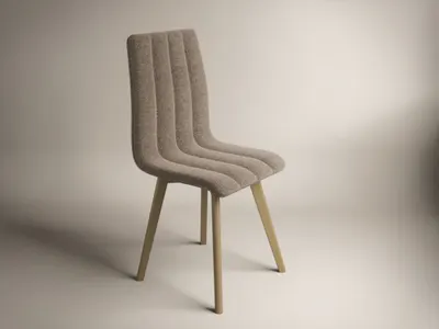 Scaun Karma Tapitat Cappuccino Maro / Stejar
