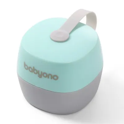 Babyono Soother Box NATURAL NURSING mentă nouă