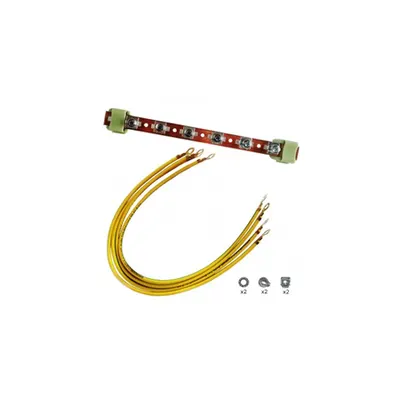 Earthing leads + copper busbar pentru Linkeo Data Center cabinet