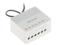 Modul releu AXPRO Hikvision DS-PM1-O1L-WE, 1 x NO/NC (0~36 V DC, Max 5 A), comunicare 868 MHz two-way wireless, criptare AES-128