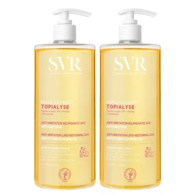 Pachet Ulei lavant pentru piele uscata si sensibila Topialyse, 2x1000 ml – SVR