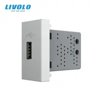 Modul priza USB 1M Gri