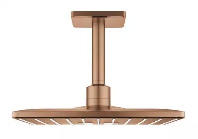 Dus fix Grohe SmartActive Cube, 26481DL0, montare pe tavan, 310 mm, 2 functii, necesita valva, Cupru mat